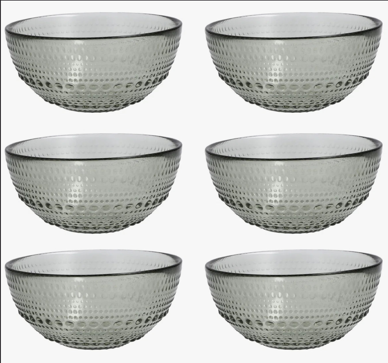 Fortessa Jupiter Cereal Bowls Set of 6 New In Box