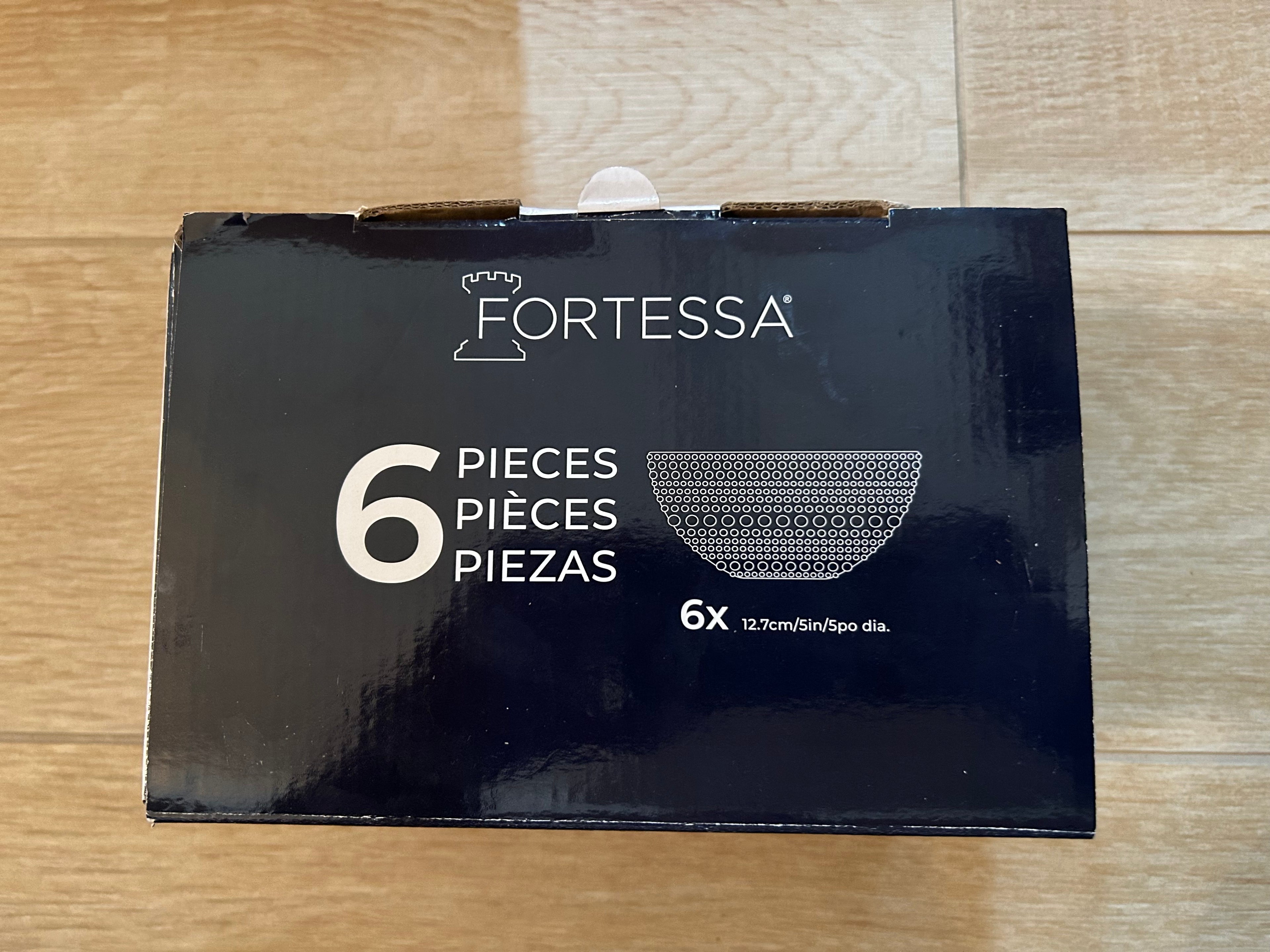 Fortessa Jupiter Cereal Bowls Set of 6 New In Box