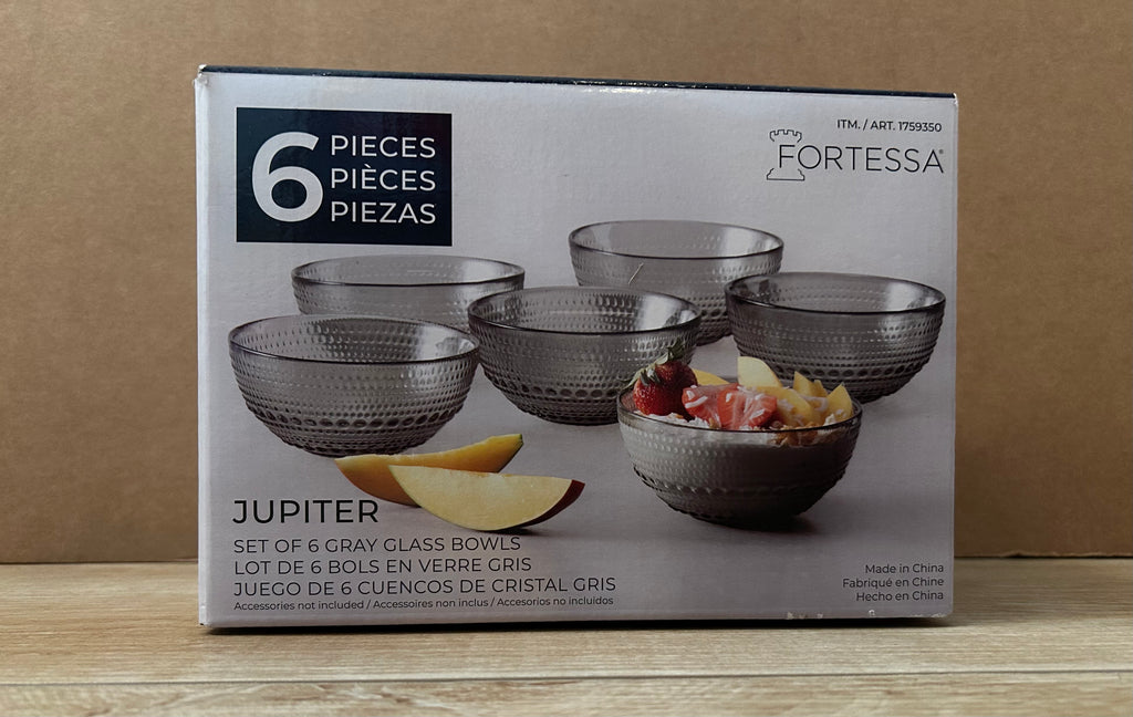 Fortessa Jupiter Cereal Bowls Set of 6 New In Box