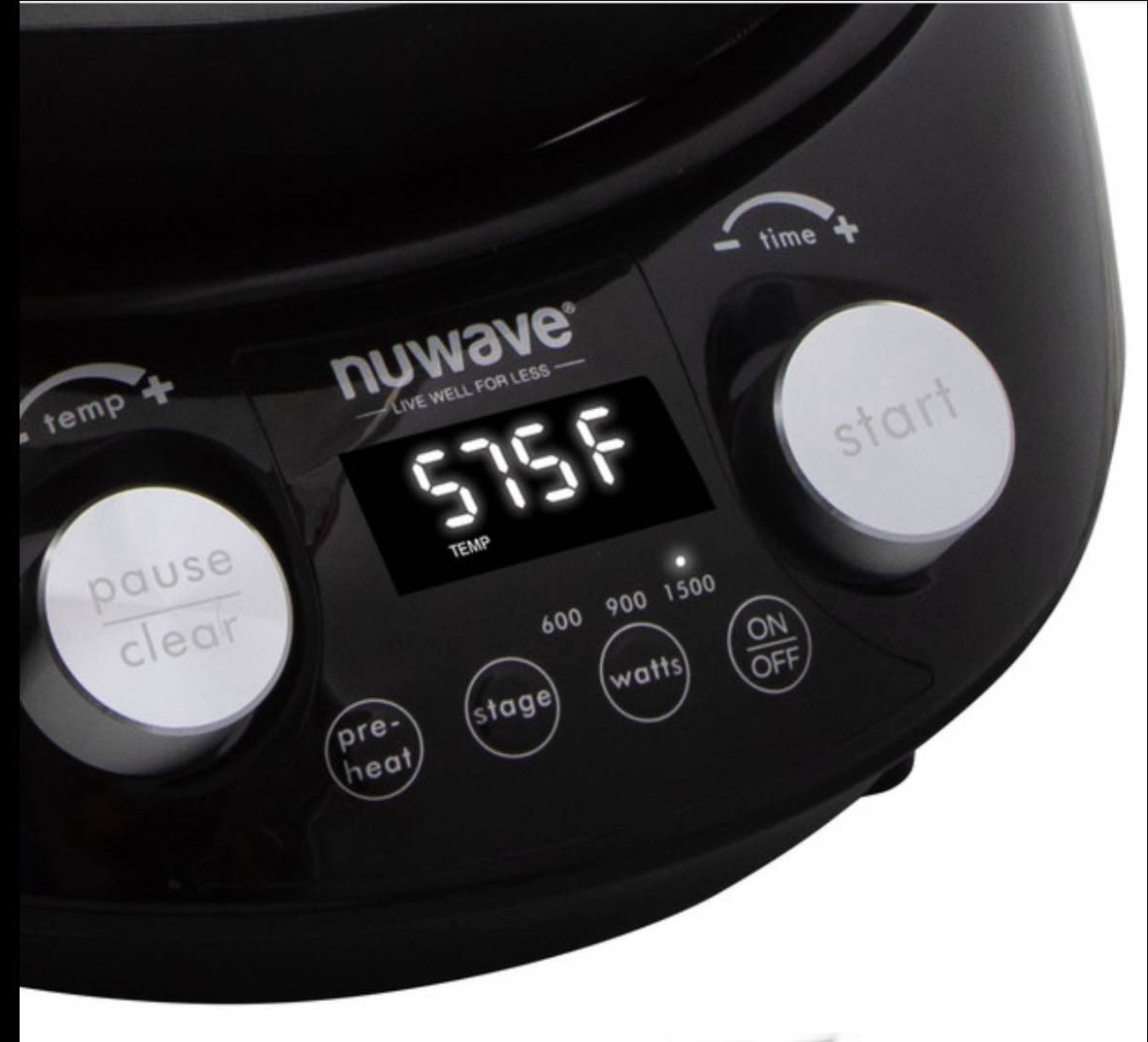 Nuwave Induction Hot Wok w/ 14" Carbon Steel Wok Glass Lid & Stand New In Box