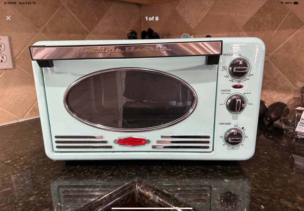 Nostalgia 12 Slice Convection Oven Great Condition