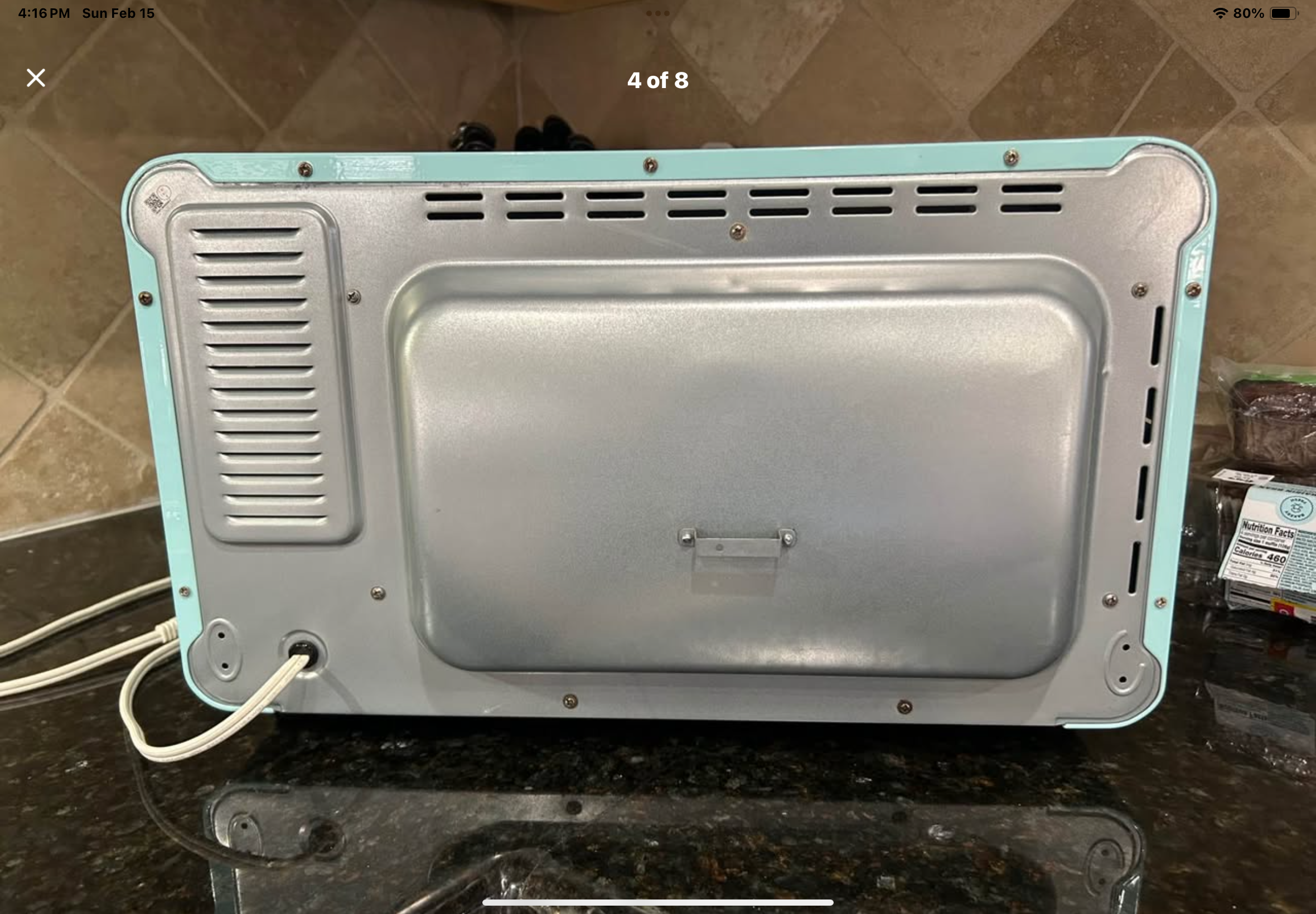 Nostalgia 12 Slice Convection Oven Great Condition